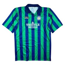 Original Leeds United 1993-1994 Player-Issue Asics Third Football Shirt picture