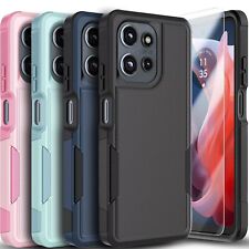 For Motorola Moto G 2025 Case Shockproof Phone Cover + Tempered Glass Screen picture