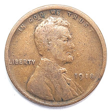 ⭐ 1918-P  WW 1 Lincoln Wheat Cent Penny Coin ⭐ ***ACTUAL COIN*** ⭐ 💖 picture
