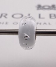 Trollbeads The Diamond Bead White picture