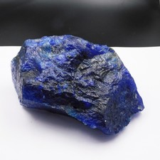 126.40 Ct Natural Blue Sapphire Uncut Raw Rough CERTIFIED Loose Gemstone picture