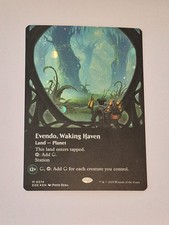 1x Evendo, Waking Haven Borderless Galaxy Foil Edge of Eternities 374 NM x1 picture