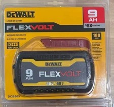 1 PACK DCB609 20V/60V MAX FLEXVOLT 9.0Ah Lithium-Ion Battery Tool Batteries New picture