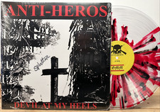 ANTI-HEROS Devil At My Heels LP Forced Reality Bruisers Moonstomp SPLATTER NEW picture