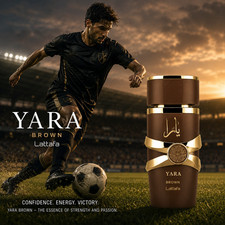 yara lattafa perfumes original brown yara for men 100ml picture