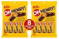 Cadbury Oh Henry Chocolate Bars 8 Pack (2 x 4 Packs) Imported from Canada picture