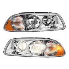 Mack Truck Headlight Set Driver & Passenger Side Plug & Play Halogen with Bulbs picture