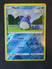 Pokemon Marill 34/147 Sm-Burning Shadows Reverse Holo picture