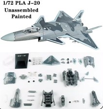 1/72 PLA J-20 Fighter Plastic Painted Unassembled Toy Model picture
