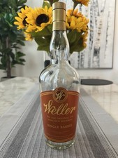 Weller Single Barrel Orange Label Empty Bottle picture