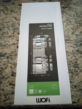 STUNNING NIB Lumimania Wofi Chrome LED Hampton Wall Sconce picture