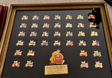 Vintage 1985 McDonald’s 30th Birthday Limited Edition Pin Set #0510 Framed picture