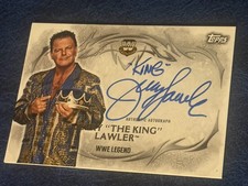 2015 Topps WWE Undisputed - Autographs Jerry Lawler #UA-JL (AU) picture