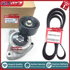 OEM Serpentine Drive Belt Tensioner + Belt For 2010-2011 Honda CR-V 2.4L picture