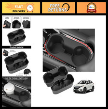 2PCS Car Cup Holder Organizer for Honda HRV 2016-2022 - ABS Silicone Inserts picture