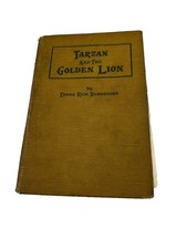 Tarzan and the Golden Lion by Edgar Rice Burroughs 1923 Original 1st Edition HC picture