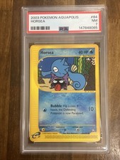 GRADED PSA 7 2003 Pokemon Aquapolis Horsea #84 picture