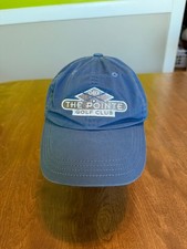 Imperial OBX The Pointe Golf Club Blue Adjustable Baseball Cap Hat Men's Flag picture