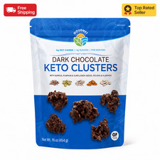 Gourmet Gatherings Dark Chocolate Keto Cluster, 16 oz Great Price  picture