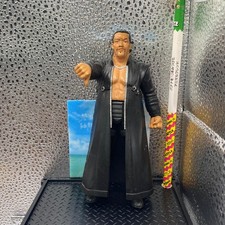 VTG Masahiro Chono CharaPro NJPW Action Figure Black Trench Coat Thumbs Down Jap picture