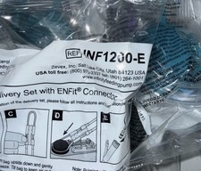 (90) 3 Boxes Moog Infinity Feeding Bags 1200ml INF1200-E With ENFIT Connector picture