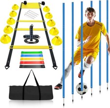 Soccer Agility Training Poles Equipment |Adjustable Soccer Equipment for Trainin picture