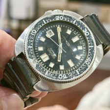 SEIKO 6105-8110 Captain Willard July 1971 W/ Hacking All OG Head NEWLY SERVICED picture