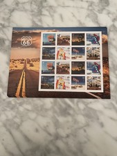 US Route 66 Brand New 2026 Forever Full Sheet Of 16 MNH VF picture