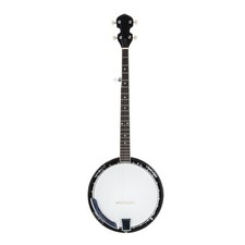 Top Grade Exquisite Professional Wood Metal 5-string Banjo White & Wood Color picture