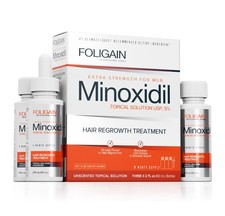 FOLIGAIN  MINOX 5% HAIR REGROWTH TREATMENT FOR MEN - 3 Month Supply 180ml picture