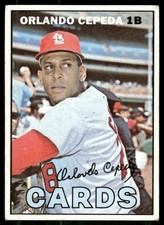 1967 Topps #20 Orlando Cepeda picture