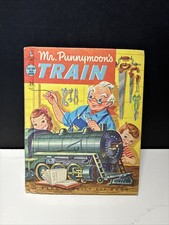 Vintage Mr. Punnymore's Train 1951 1st Edition Tip Top Elf Book HC  picture