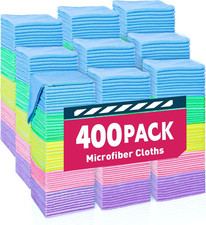 Microfiber Towels Bulk-400 Pack, Cleaning Cloths, Microfiber Towels for Cars, Cl picture