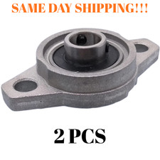 2 PCS 15mm KFL002 Pillow Block Bearing FL002 Flange Block Bearing picture