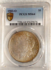 1903 O Morgan Silver Dollar PCGS MS64 SEMI KEY BETTER DATE $1 Coin BUY IT NOW picture