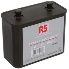 1PC RS PRO 7904693 Battery Zinc Chloride Lantern Battery 18.3Ah 6V Size 926 picture