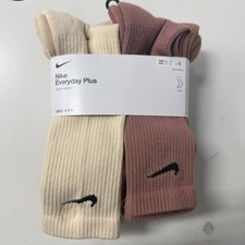 Nike Everyday Plus Cushion Crew Training Socks 6-Pack Multi Color Men Size 8-12 picture