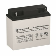 12V 18AH Battery Replacement for Mighty Max ML18-12 by SigmasTek picture