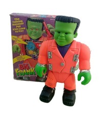 Vintage 1992 Playskool Big Frank Talking Monster Toy + Original Box picture