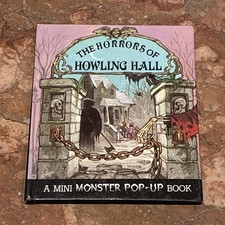 Book Pop Up Horrors Of Howling Hall Mini Monster Paper Engineering Vintage 1992 picture