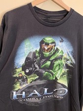 Vintage 2001 Halo Combat Evolved Tee Video Game  Unisex S-5XL Shirt ILS47 picture
