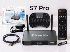 SuperBox S7 PRO 6K 32GB Premium Edition Android Streaming Media Player Bundle picture