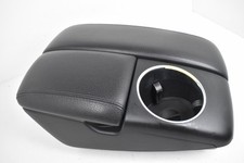 2007-2015 Audi Q7 Center Console Black Leather Cup Holder Armrest Assembly  OEM picture