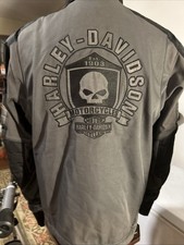 Harley-Davidson Men's Ridgeway Colorblocked Waterproof Jacket Large EUC picture