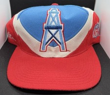 Vintage Houston Oilers NFL Authentic Proline Apex SnapBack Hat Unworn w/o Tags picture