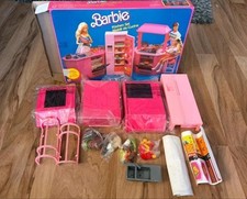 Barbie Vintage 1986 Kitchen Set 0806 MIB Unused Stickers Very Good Condition picture
