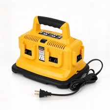 6-Port Battery Charger Compatible with DeWalt 20V 60V MAX DCB102 DCB112 DCB104 picture