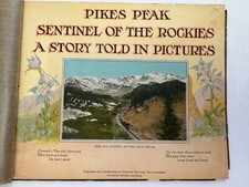 1910-20's Picture Book of Scenic Views for Pikes Peak Colorado picture