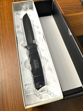 SOG Force SE38-N DISCONTINUED Fixed Knife 7in Black Straight Edge NEW IN BOX  picture