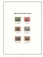 US Scott # 294 - 299 - MH - and MNH  Scott $383.00   F-VF picture
